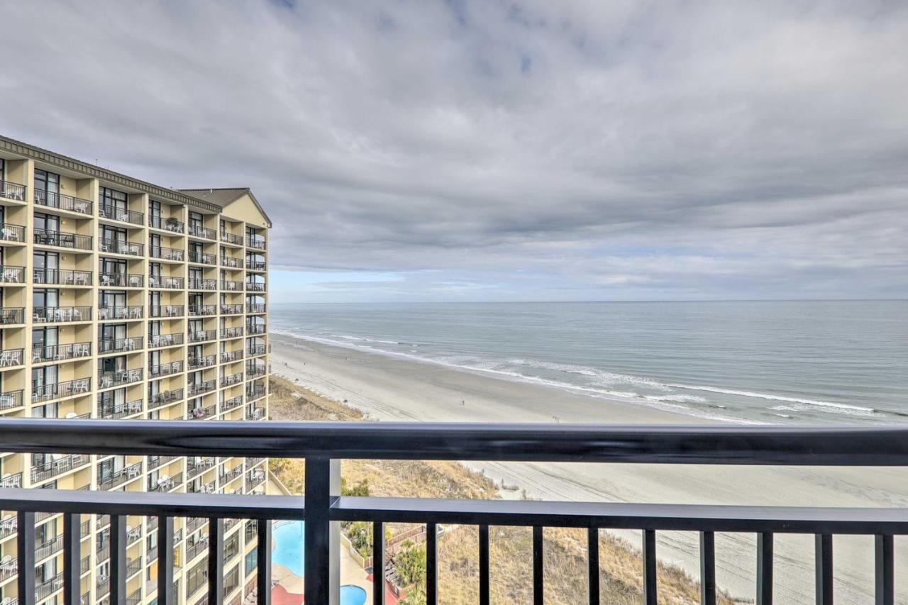 Oceanfront North Myrtle Beach Condo With Views! Bagian luar foto