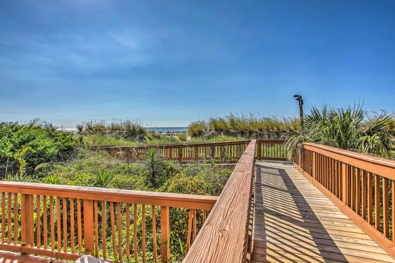Oceanfront North Myrtle Beach Condo With Views! Bagian luar foto