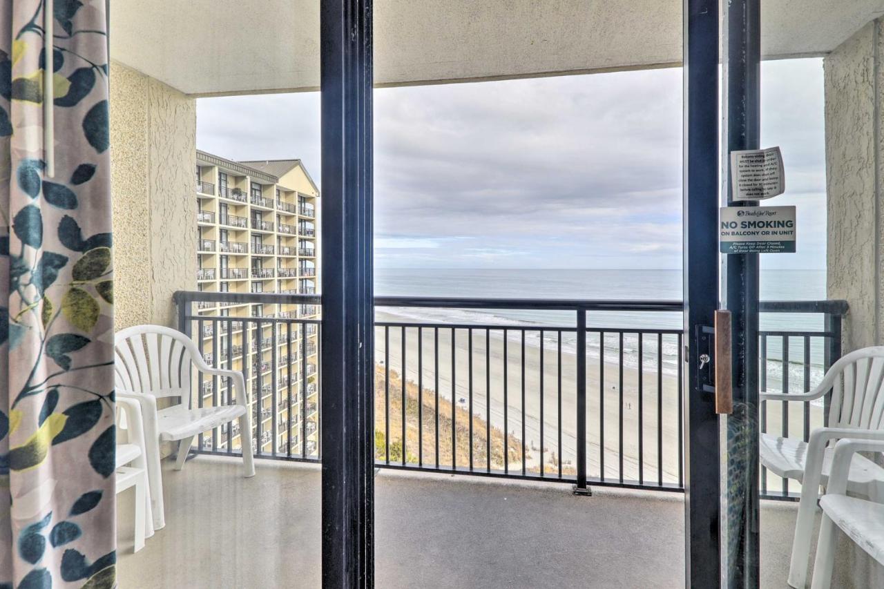 Oceanfront North Myrtle Beach Condo With Views! Bagian luar foto
