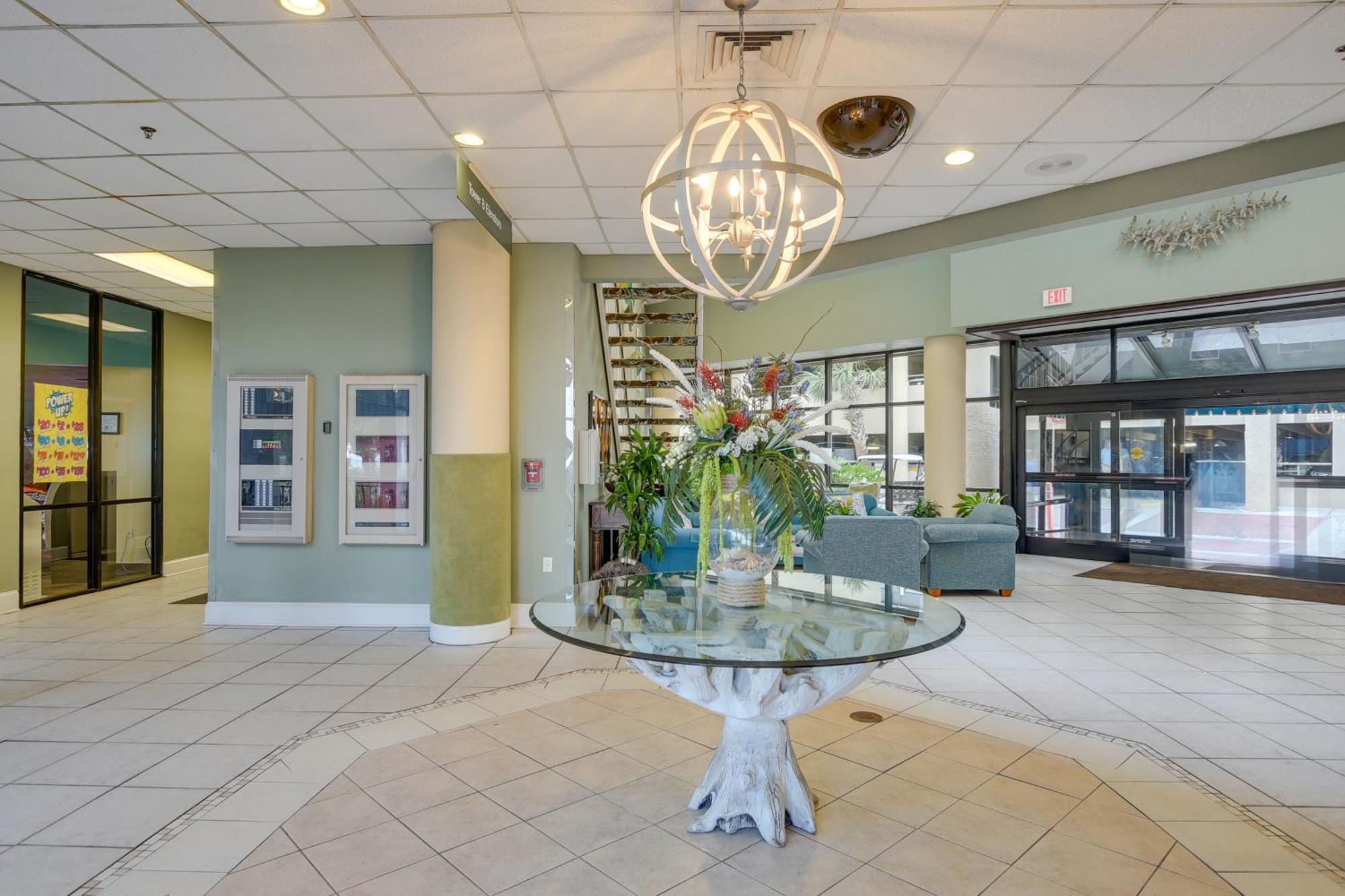 Oceanfront North Myrtle Beach Condo With Views! Bagian luar foto