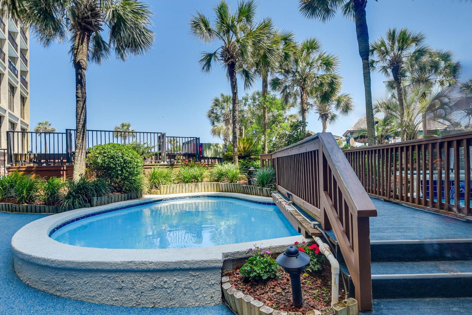 Oceanfront North Myrtle Beach Condo With Views! Bagian luar foto